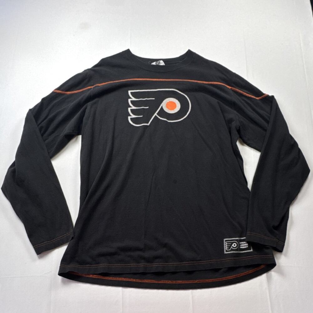 Philadelphia Flyers Claude Giroux #28 Official NHL XL Shirt Black Orange
